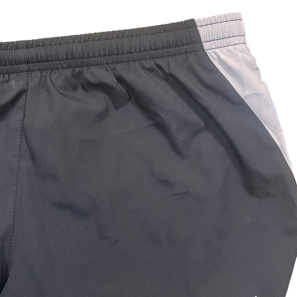 Nike Women's Dri-FIT S Running Walking Shorts Gym Black White Grey